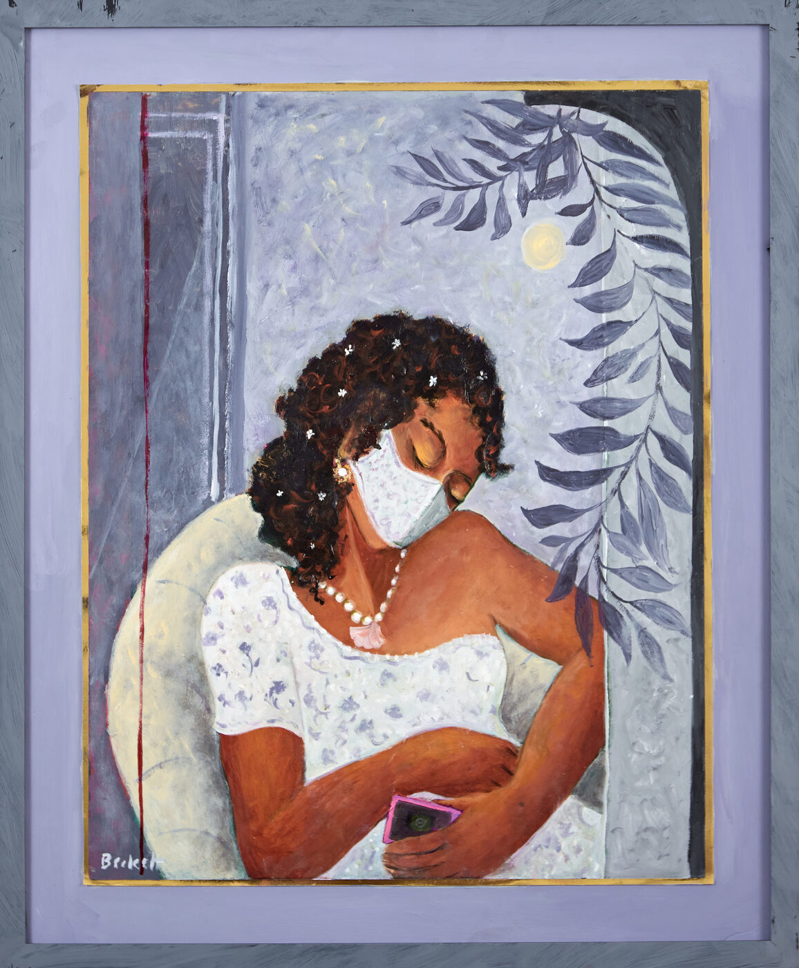La Luna — Oils on board by Sarah Beckett