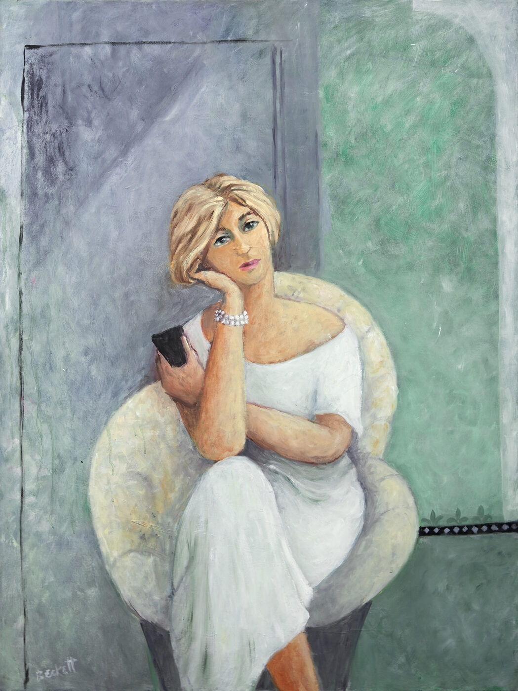 Longing — Oils on canvas by Sarah Beckett