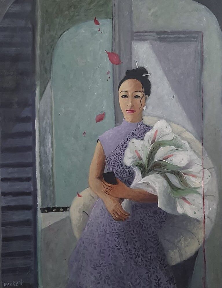 Serenity — Oils on canvas by Sarah Beckett